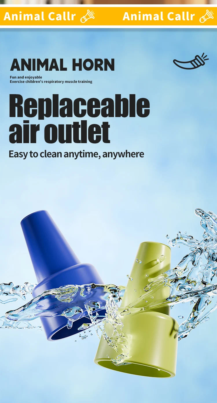 KidZoo™ Interactive Animal Trumpet – Musical Role-Play Toy