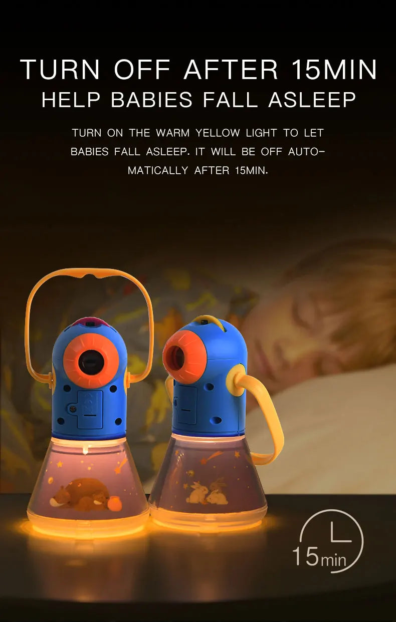 TwinkleTales Kids' Story Projector & Flashlight: The Ultimate Bedtime Companion