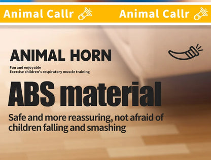 KidZoo™ Interactive Animal Trumpet – Musical Role-Play Toy