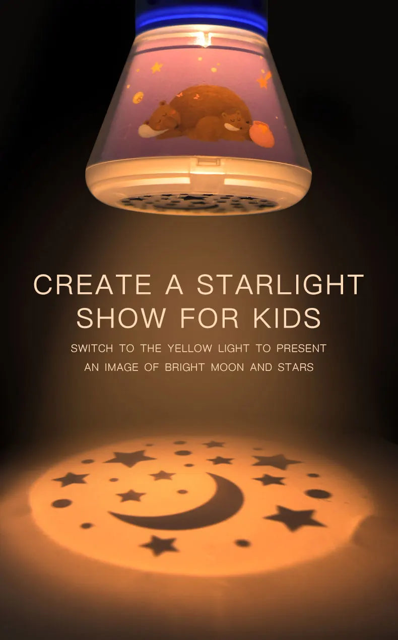 TwinkleTales Kids' Story Projector & Flashlight: The Ultimate Bedtime Companion